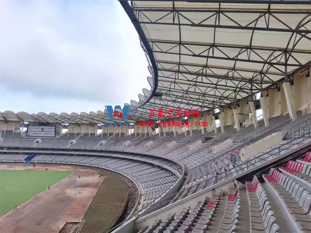 非洲杯肯尼亞體育場PTFE鋼膜結構屋面工程 非洲杯肯尼亞體育場PTFE鋼膜結構屋面工程