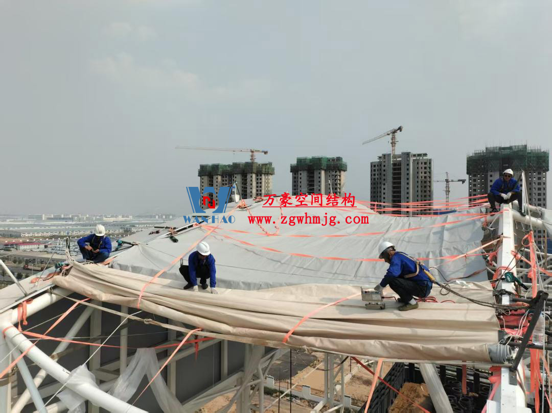 鄭州比亞迪沙坡PTFE膜結(jié)構(gòu)工程 鄭州比亞迪沙坡PTFE膜結(jié)構(gòu)工程