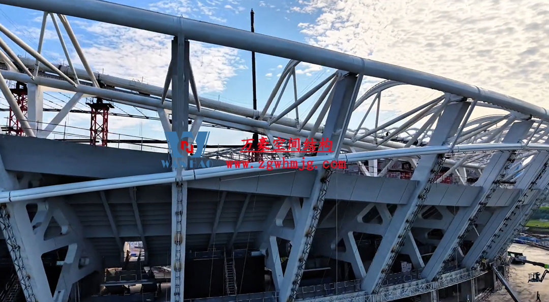 無錫奧林匹克體育產業(yè)中心ETFE膜結構項目 無錫奧林匹克體育產業(yè)中心ETFE膜結構項目