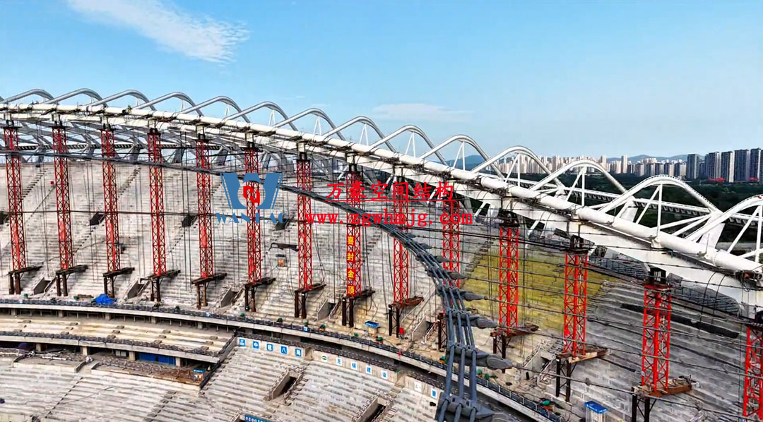 無錫奧林匹克體育產業(yè)中心ETFE膜結構項目 無錫奧林匹克體育產業(yè)中心ETFE膜結構項目