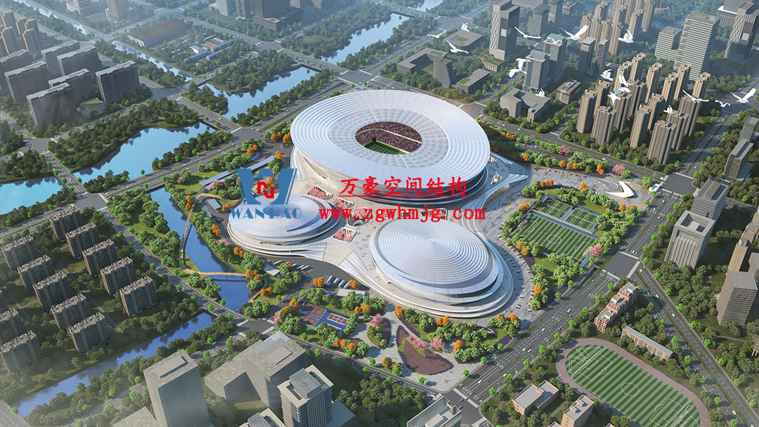 杭州國(guó)際體育中心PTFE膜結(jié)構(gòu)項(xiàng)目