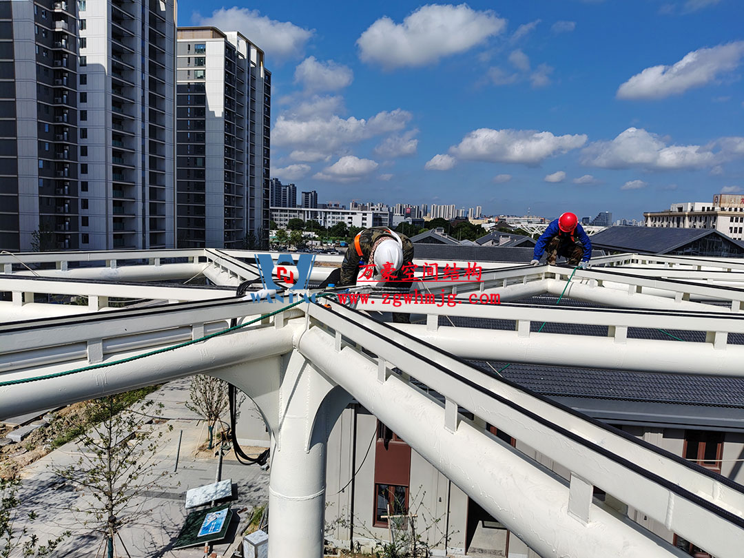 寧波江北未來城社區ETFE氣枕膜結構項目