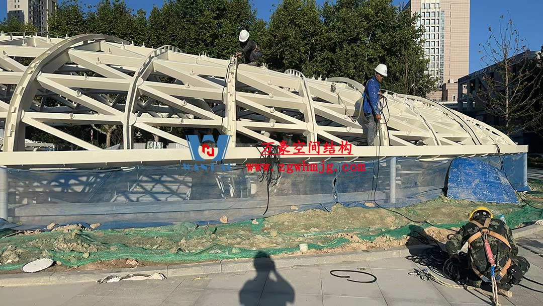 安吉縣人民路地塊房產(chǎn)開發(fā)ETFE膜結(jié)構(gòu)項(xiàng)目