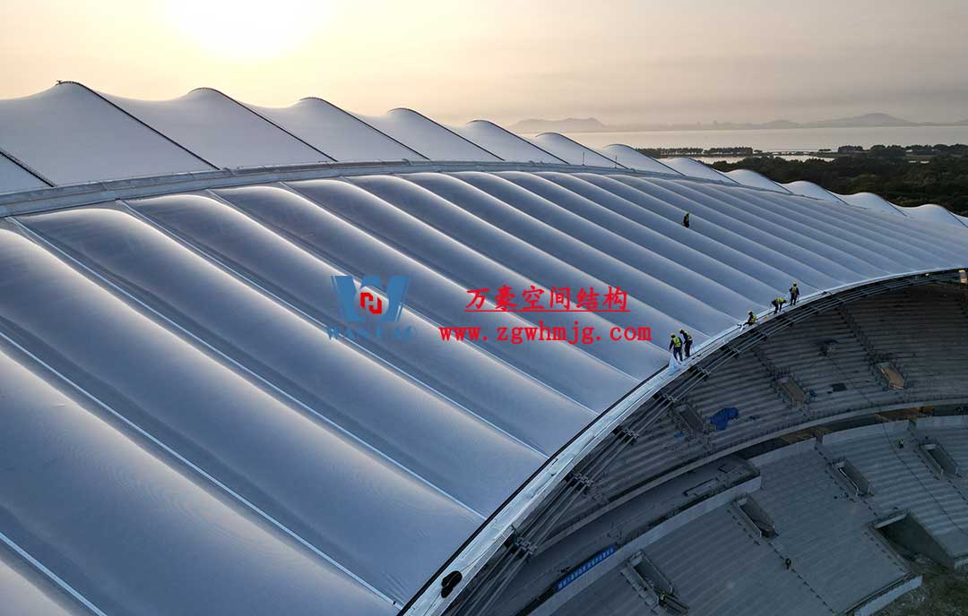 無錫奧林匹克體育產業(yè)中心ETFE膜結構項目 無錫奧林匹克體育產業(yè)中心ETFE膜結構項目