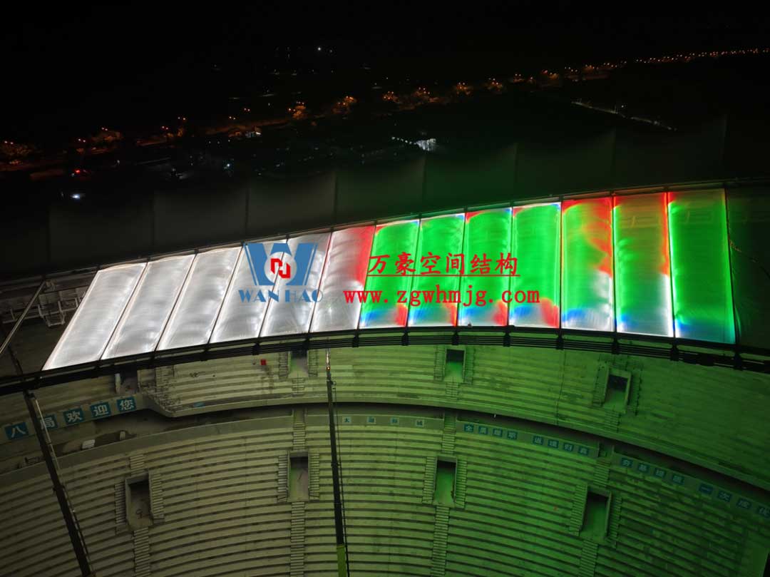 無錫奧林匹克體育產業(yè)中心ETFE膜結構項目 無錫奧林匹克體育產業(yè)中心ETFE膜結構項目