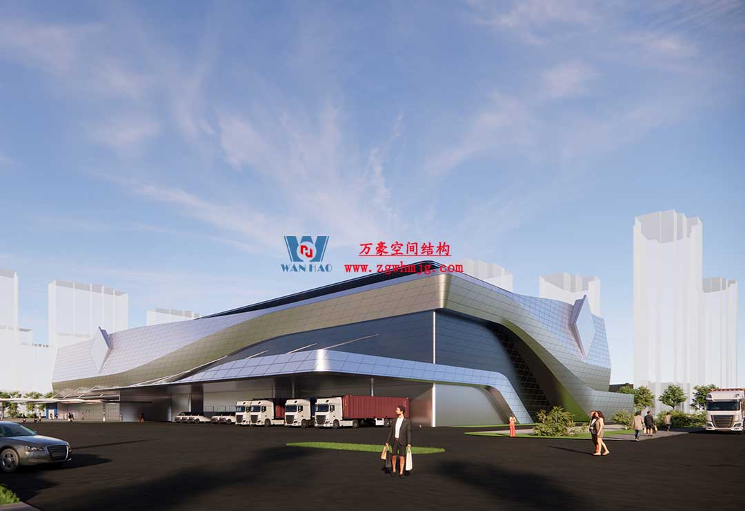 綠色心海·智慧產(chǎn)融農(nóng)商匯項目ETFE氣枕天幕工程