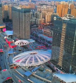 城市新地標|ETFE膜結構天幕，為你撐起美麗空間