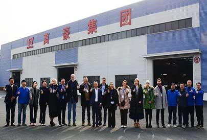 塞爾維亞客戶來(lái)訪