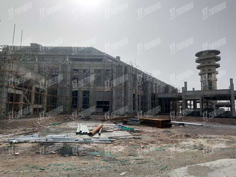 青海茶卡鹽湖天空之境集散中心鋼膜結構項目竣工 青海茶卡鹽湖天空之境集散中心鋼膜結構項目竣工