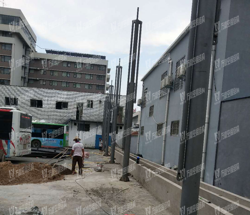 河南安陽充電站膜結構 河南安陽充電站膜結構