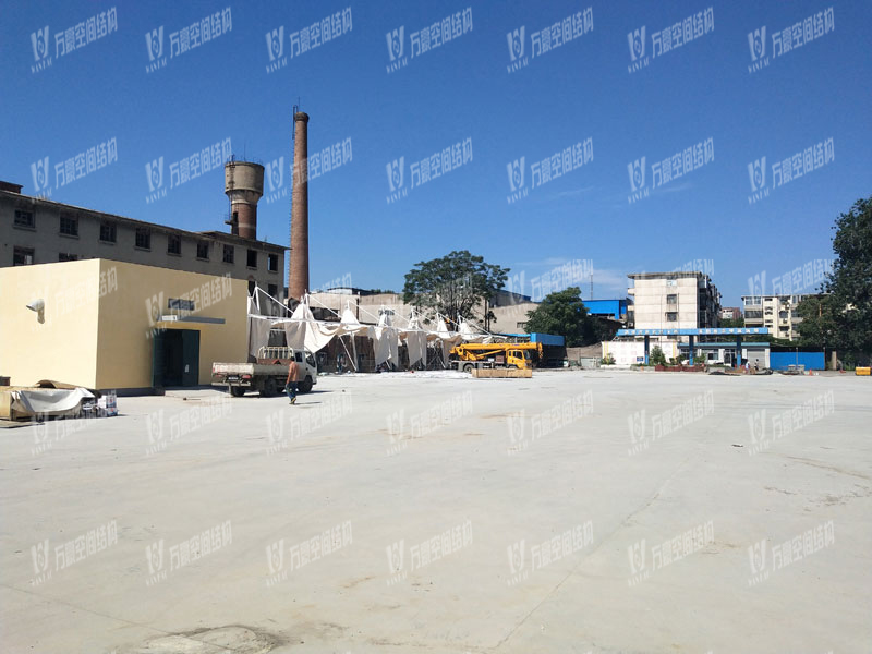 河南安陽充電站膜結構 河南安陽充電站膜結構