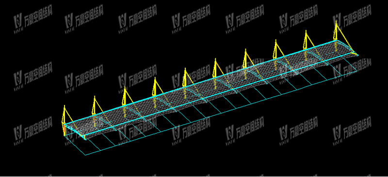 萬豪2019第15標-寧波市望春監獄非機動車膜結構停車棚及辦公區大門道閘工程